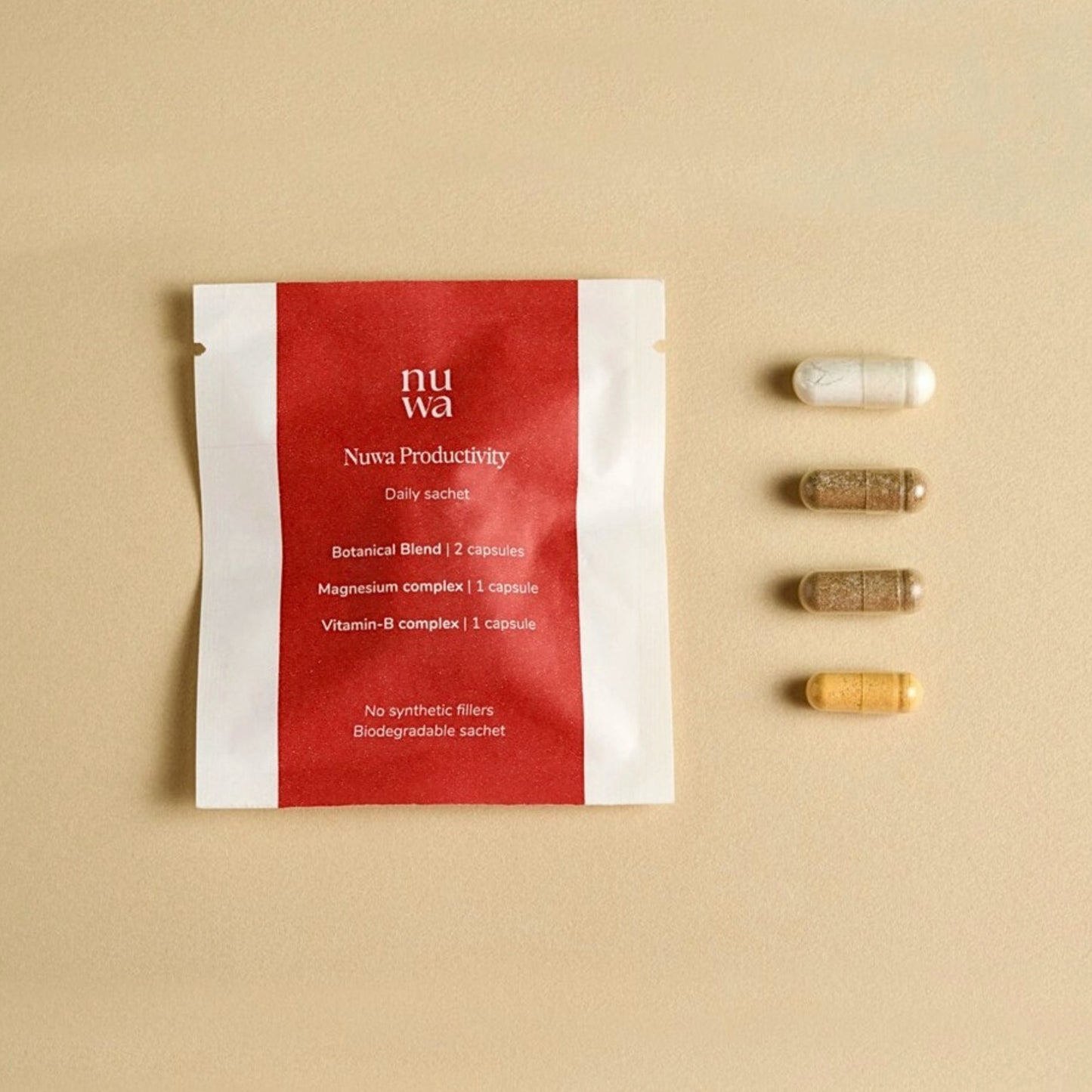 Nuwa Supplement contains 4 capsules