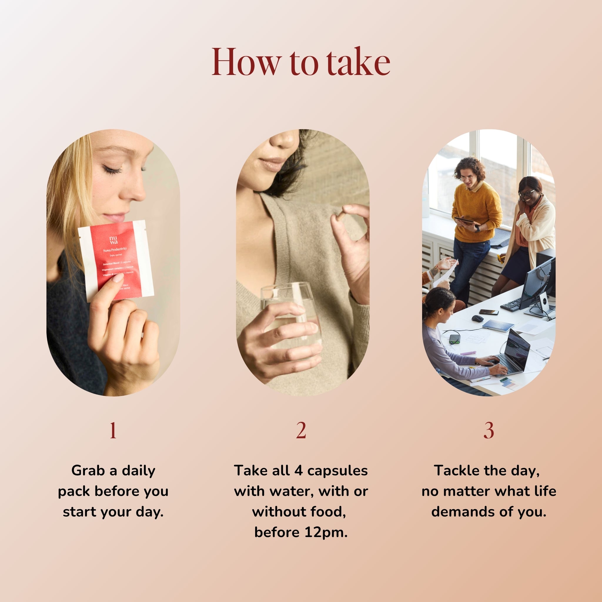 Nuwa simplifies morning routines in 3 steps