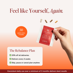 The Rebalance Plan delivers 30 daily packs every 4 weeks